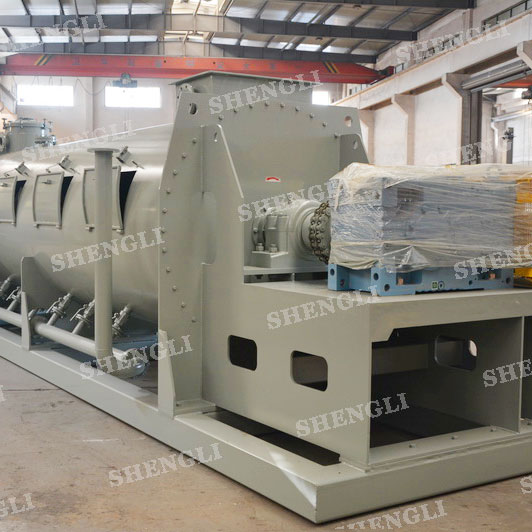 CMS-15000 单轴连续式搅拌机，用于固废处理